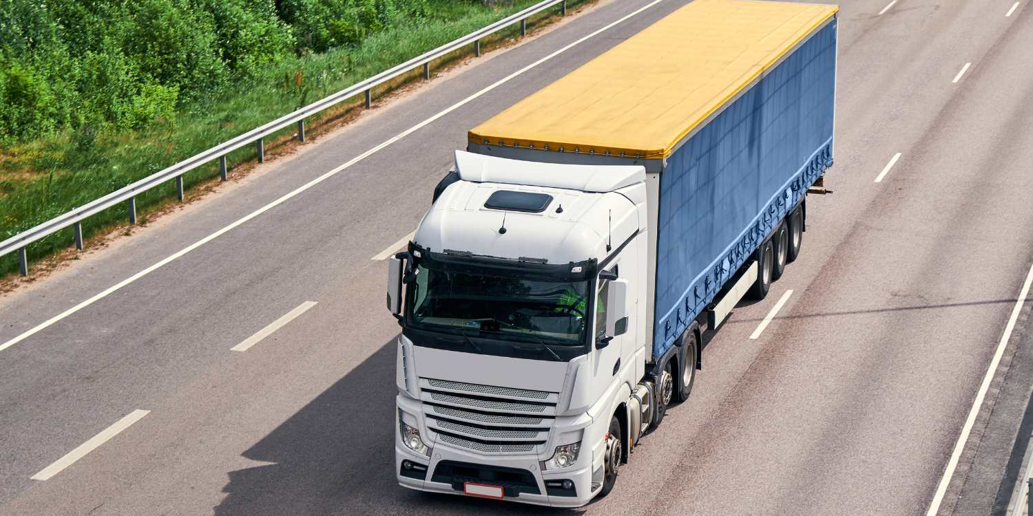 Road transport semi-truck